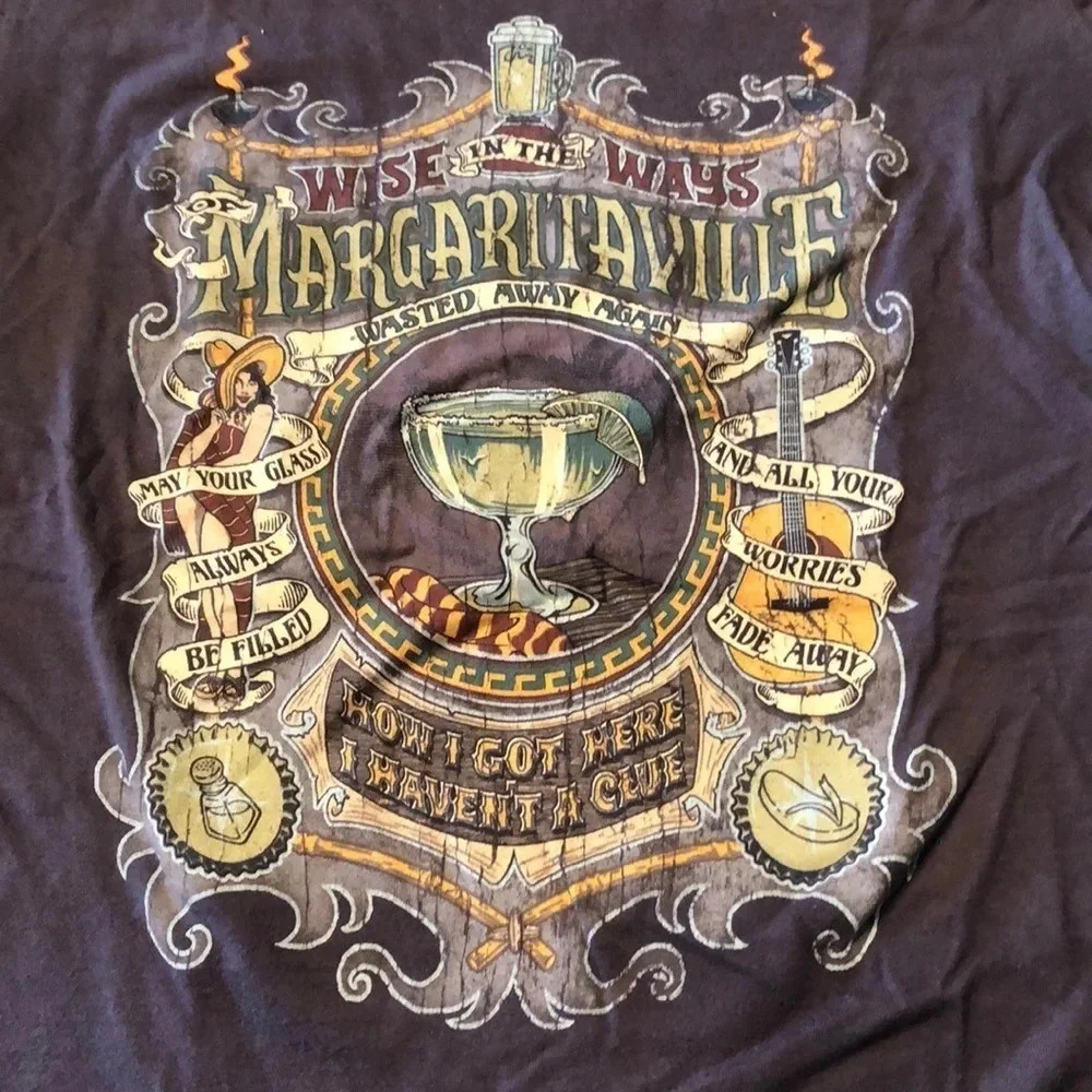 Jimmy Buffet margaritaville Band Tee Shirt